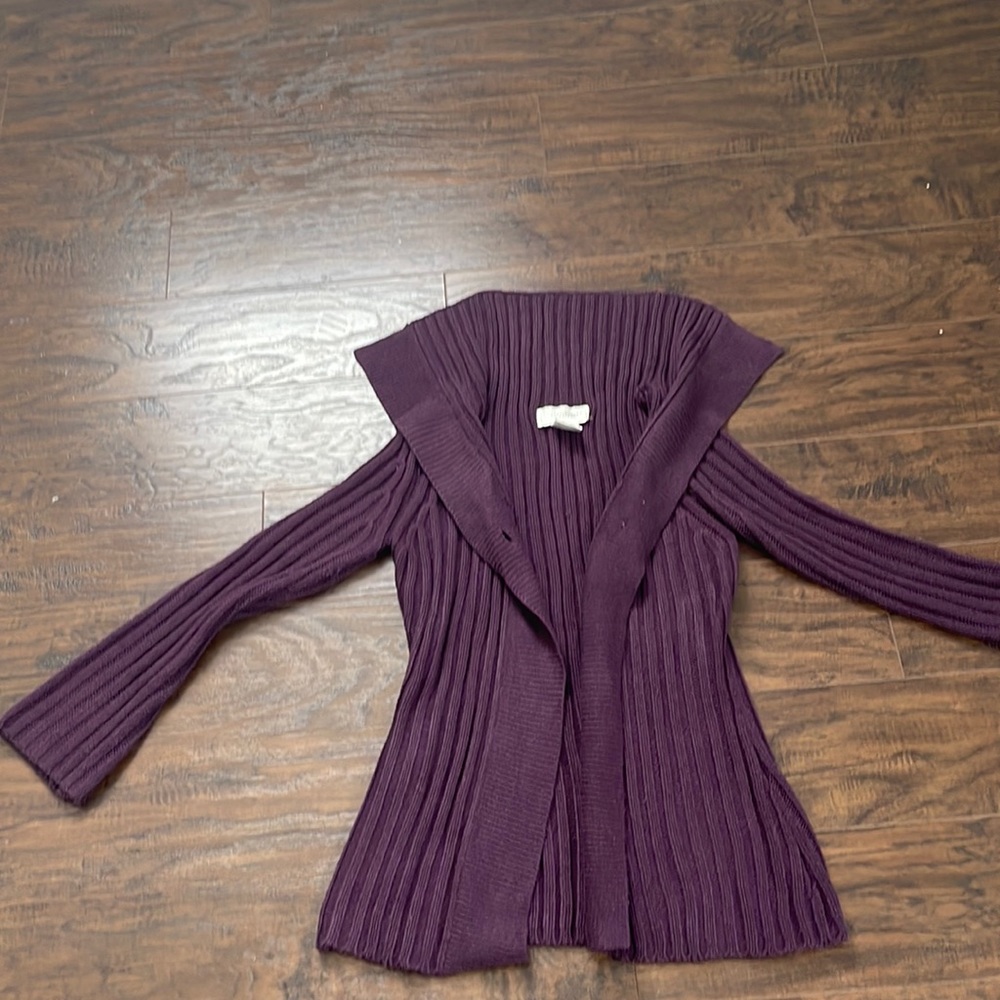 Purple sweater